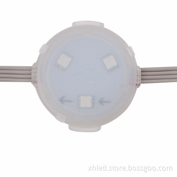 wholesale 30000h lifespan IP67 waterproof 45mm 5050SMD 12VDC 0.8W rgb led point light source